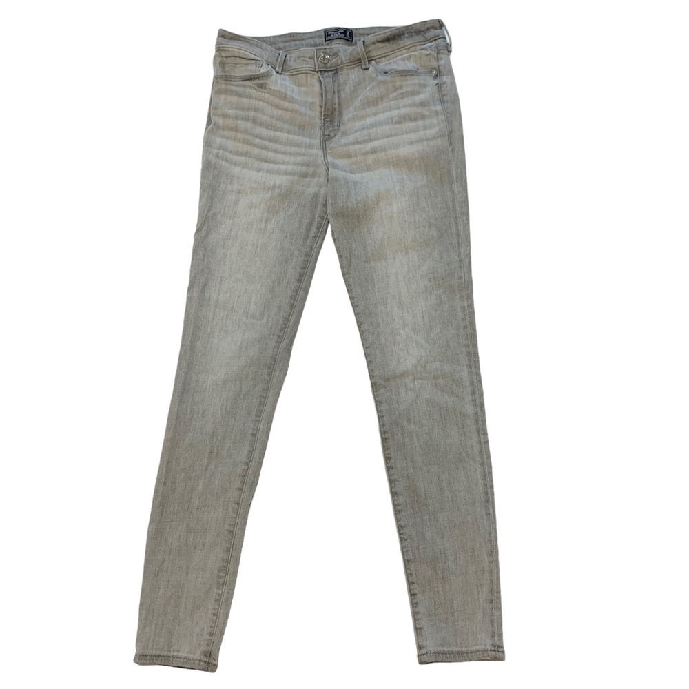 Abercrombie & Fitch Harper Super Skinny Jeans Women’s 29/8 Gray Wash